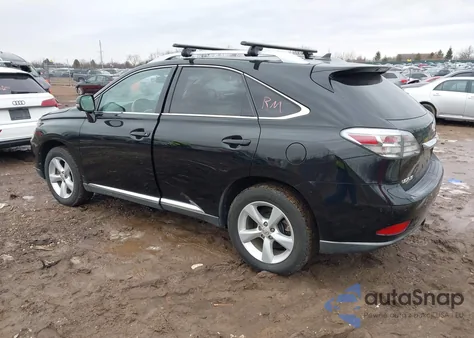 2010 Lexus Rx 350 z USA, uszkodzony, nr VIN 2T2BK1BA2AC005301